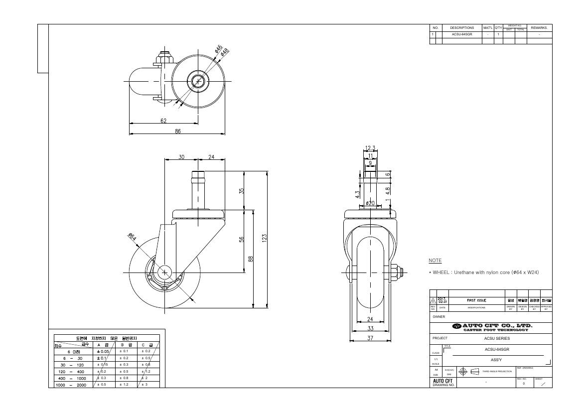 ACSU-64SGR | AUTO CFT ACSU-64SGR – ảnh 1